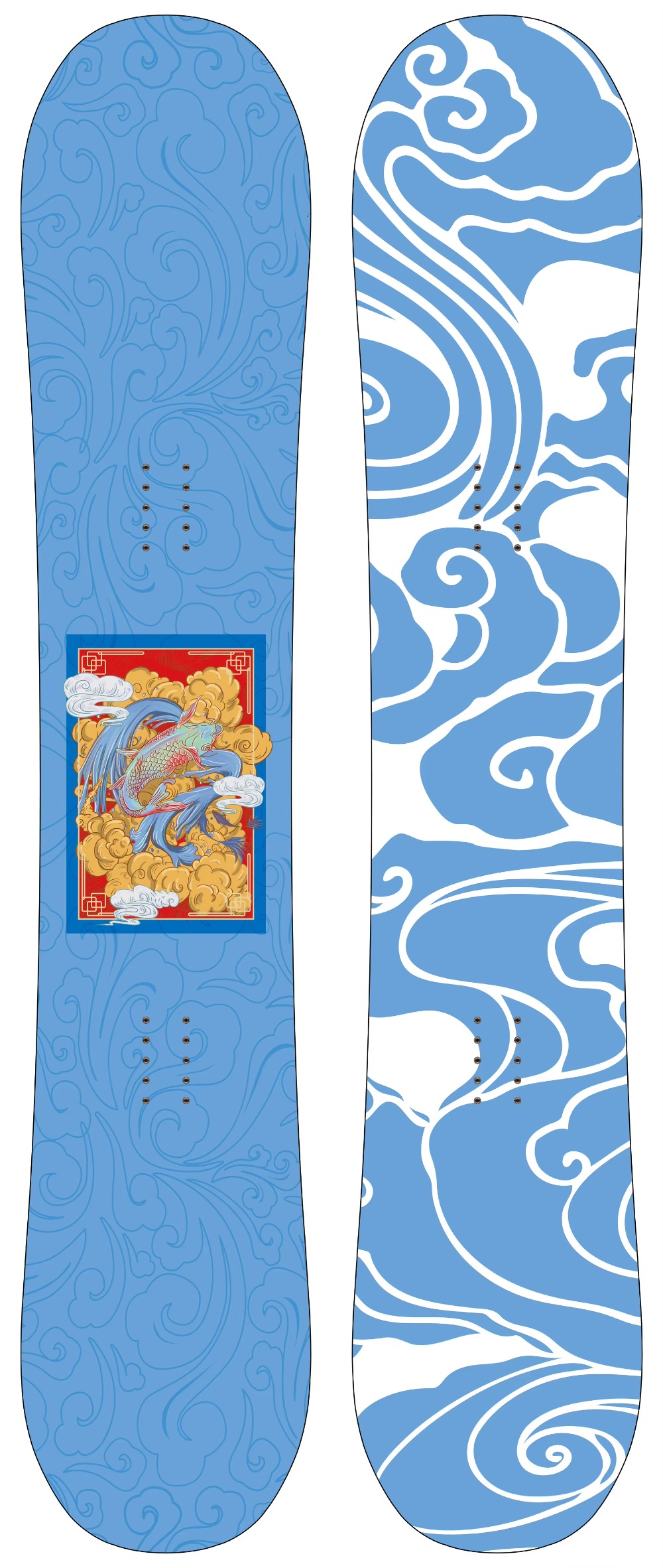 Skateboard - Papan Seluncur Salju & Ski Set