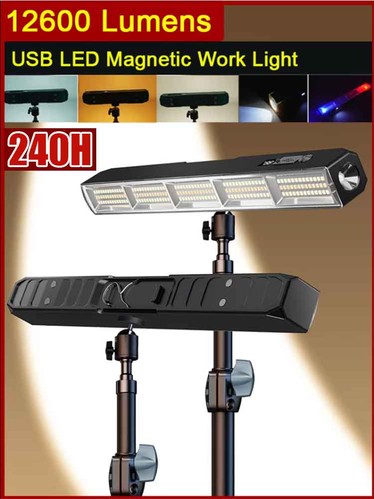 Resistance Band - Lampu LED Magnetik Daya Tinggi 2026
