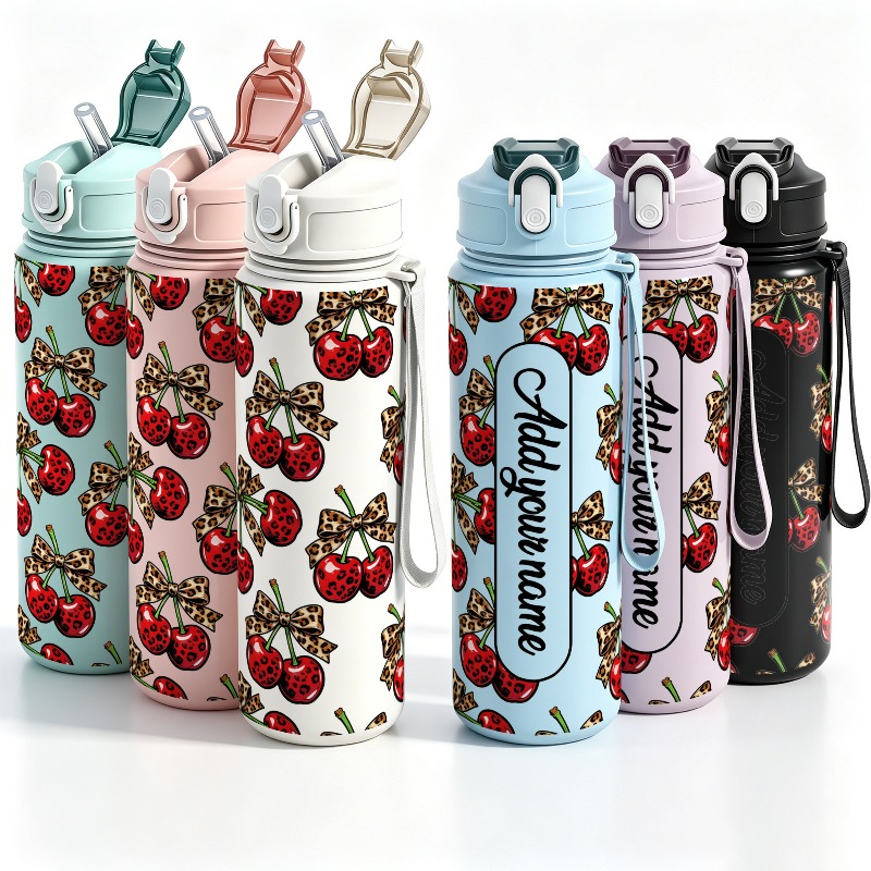 Sports Water Bottle Insulated - Botol Air Plastik Anti Bocor Berukuran