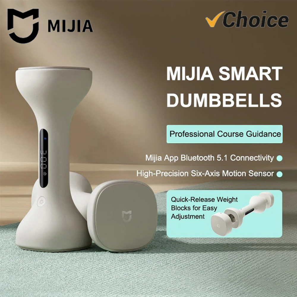 Dumbbell Set - Dumbbell Pintar MIJIA Baru untuk Pria