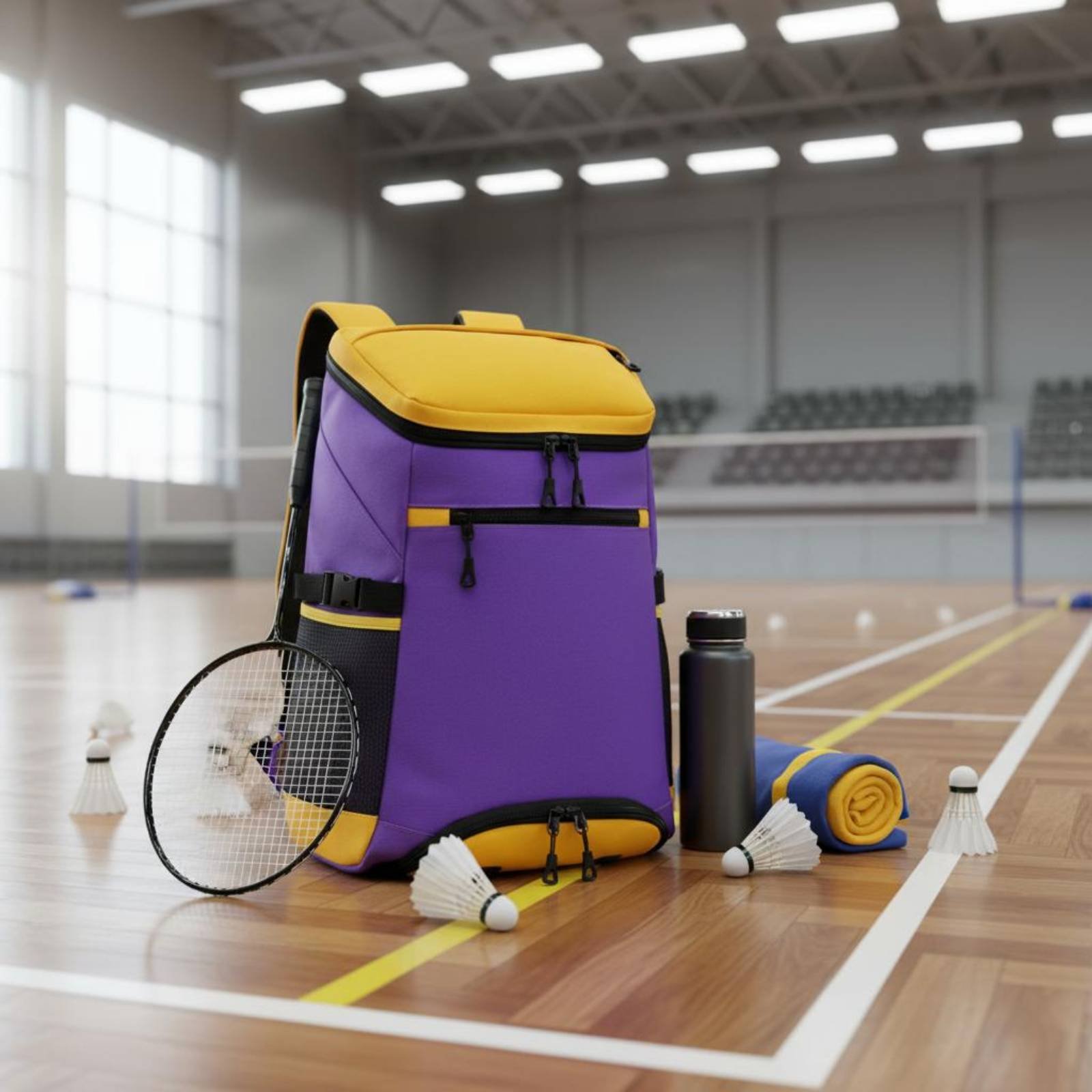 Ransel Bulu Tangkis Kapasitas  - Badminton Racket ulasan dan harga