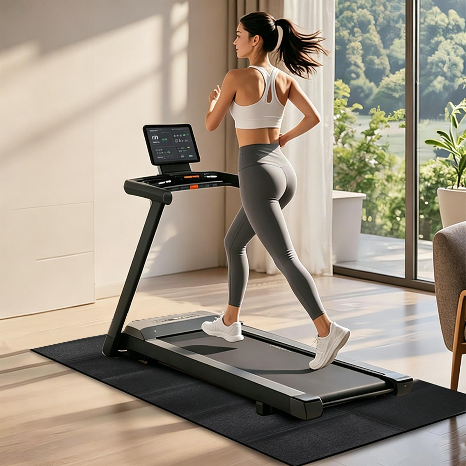 Alas Treadmill Penyerap Getara - Yoga Mat ulasan dan harga