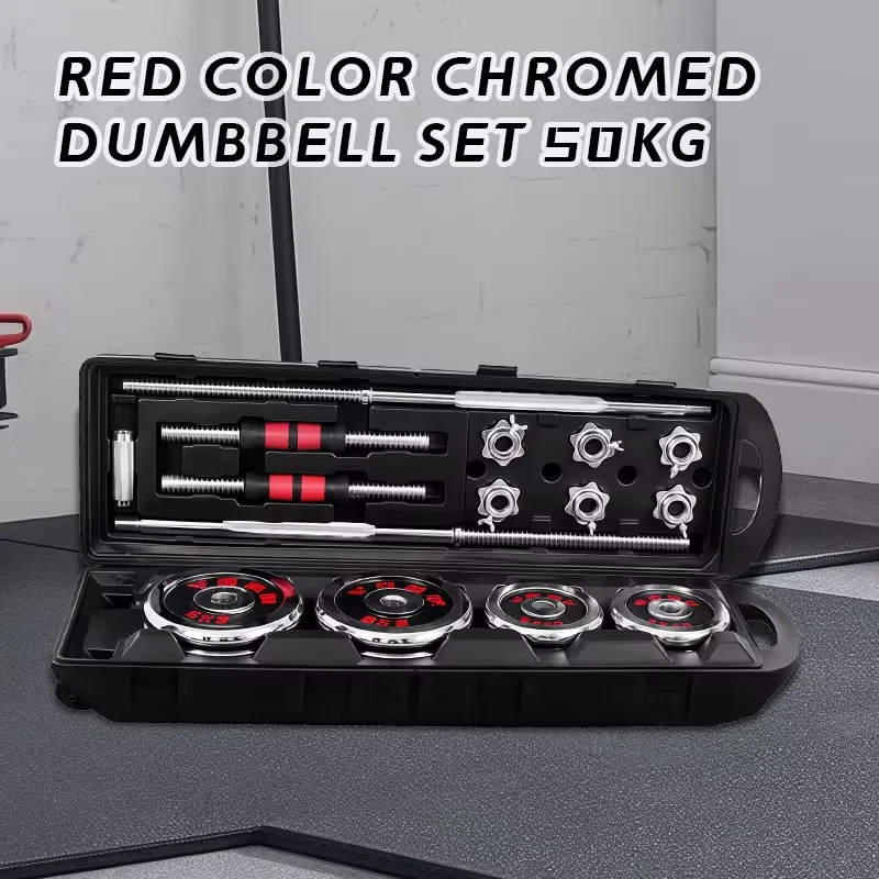 Set Dumbbell Besi Cor yang Dap - Dumbbell Set ulasan dan harga