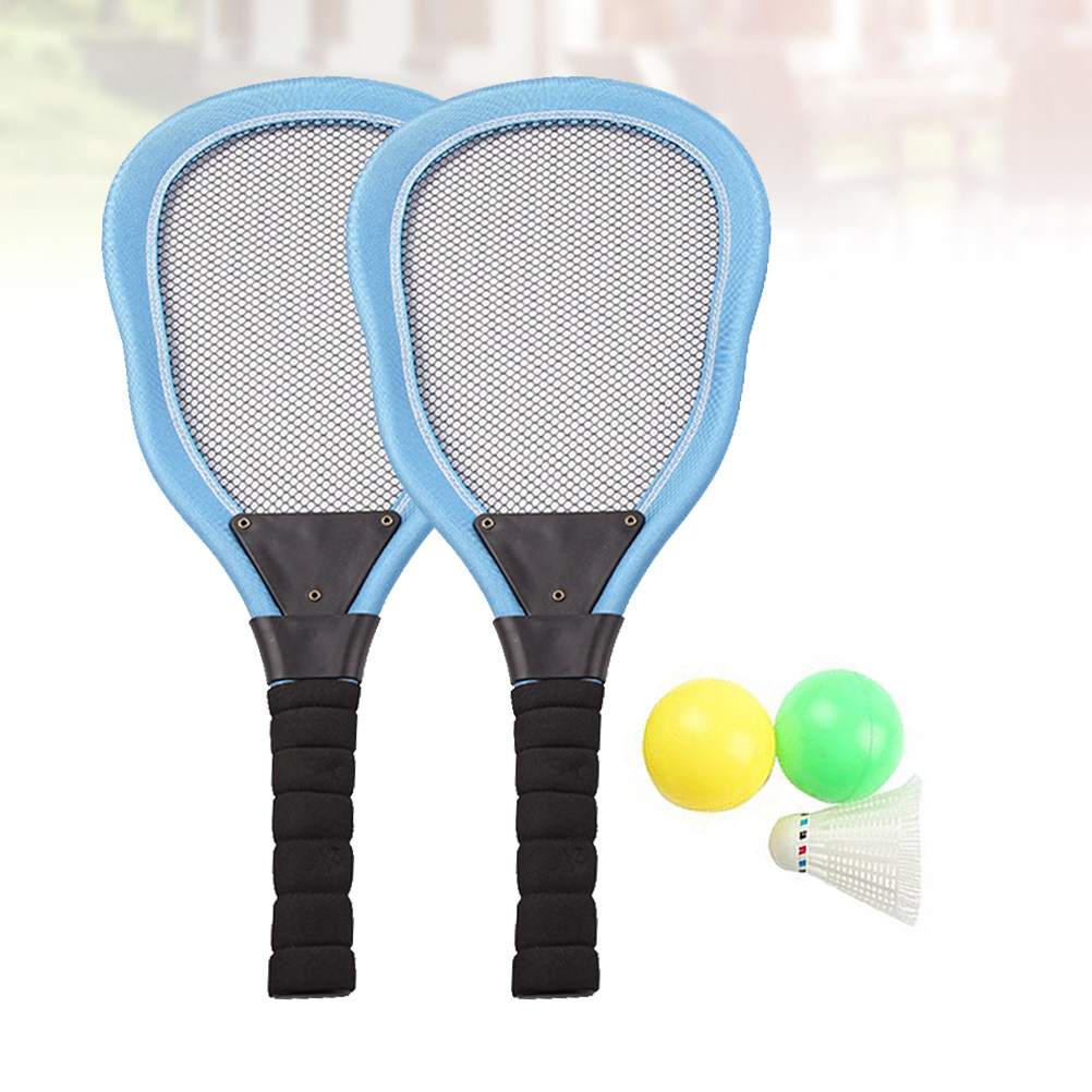 5 Set Raket Pantai Premium den - Badminton Racket ulasan dan harga