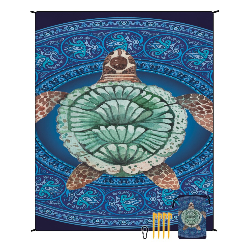 Handuk Pantai Motif Pohon Pale - Yoga Mat ulasan dan harga